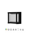CREEK * PLAFÓN/APLIQUE EXTERIOR NEGRO LED IP65 - 15W - CCT